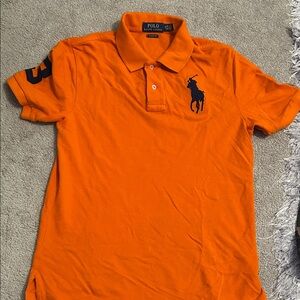 Polo by Ralph Lauren Bright Orange Men's Polo Shirt